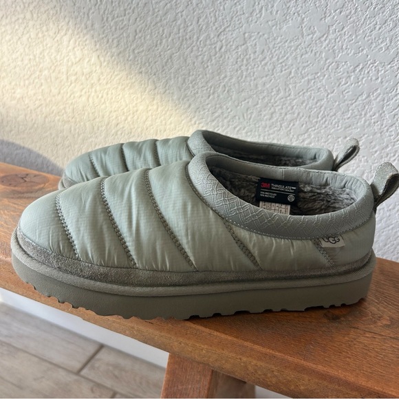 UGG ‘Tasman’ Quilted Slides Olive Green Thinsolate Women - Picture 8 of 9